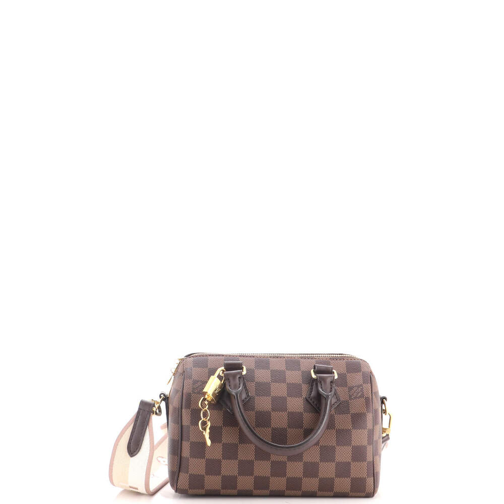 Louis Vuitton 20 Speedy Bandouliere Bag Damier